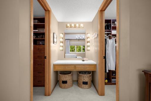 His & Hers Closets!