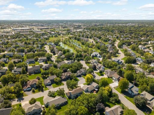 Cedar Isle Park is home to walking trails and bridges and a huge green space and playground!