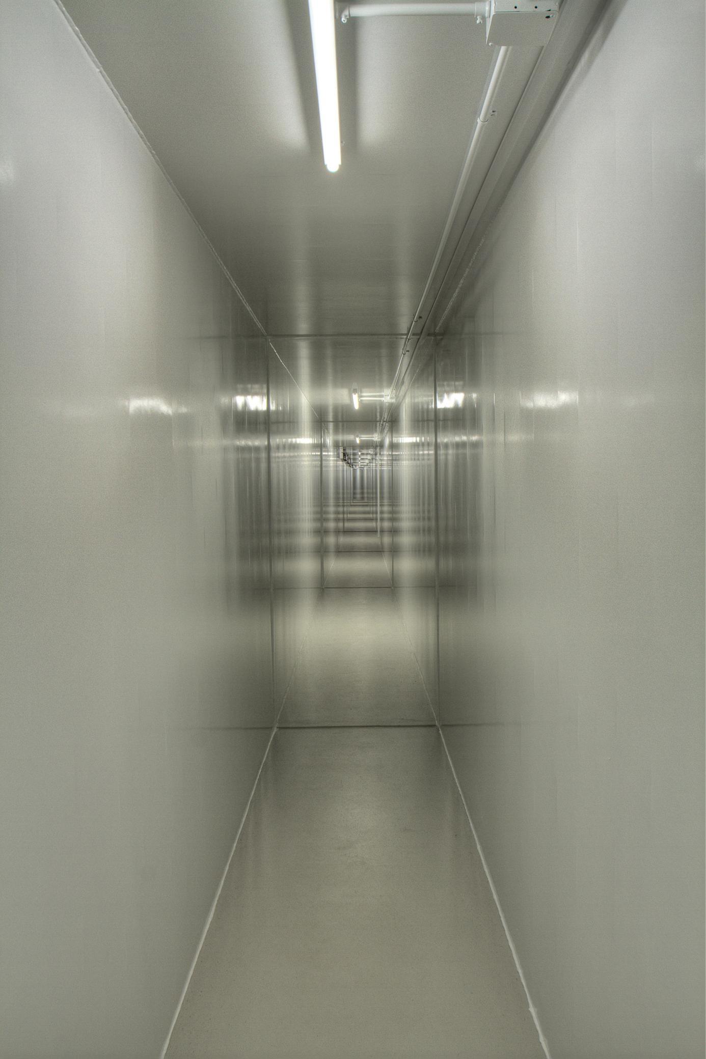 Underground tunnel to bunker