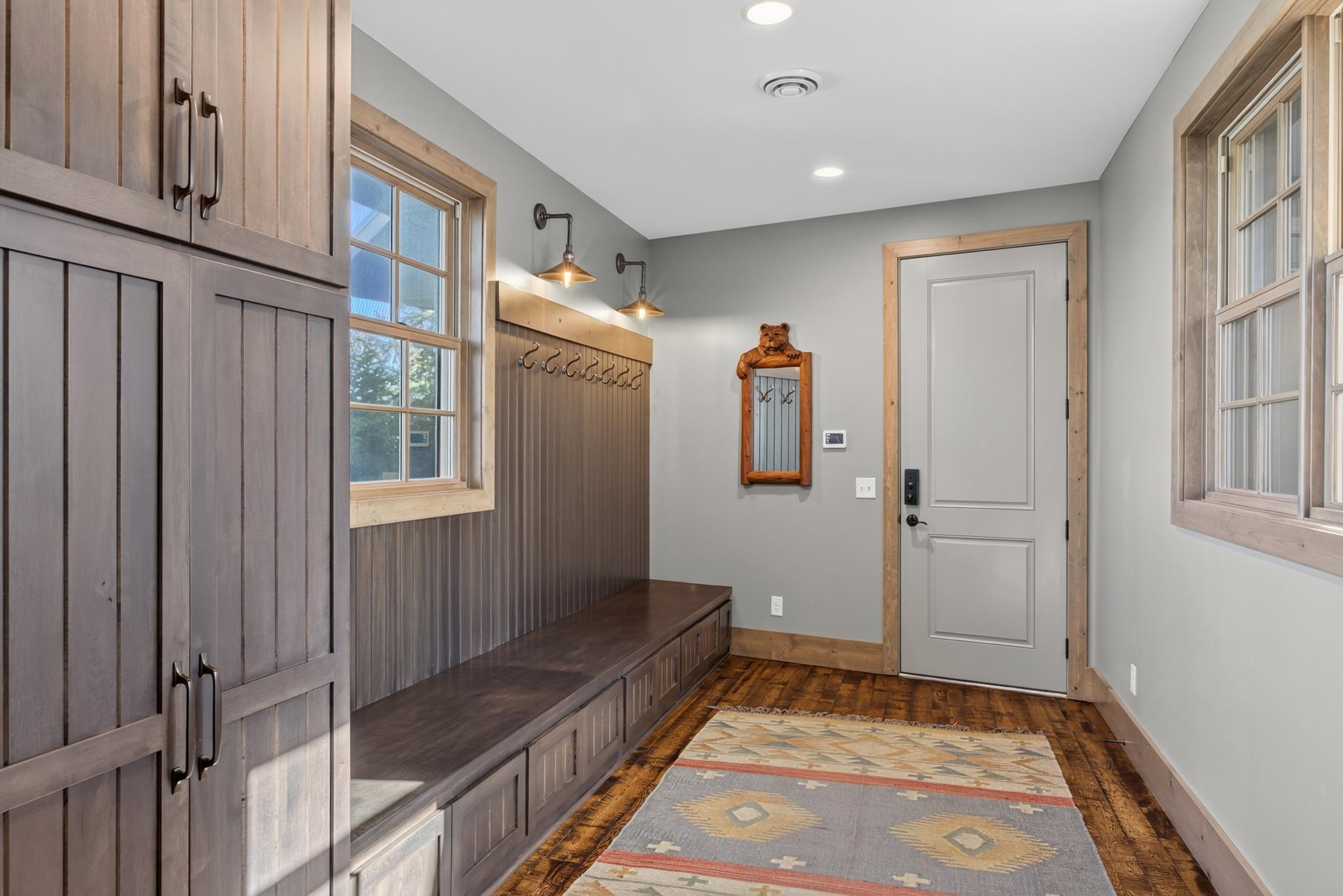 Entry from garage