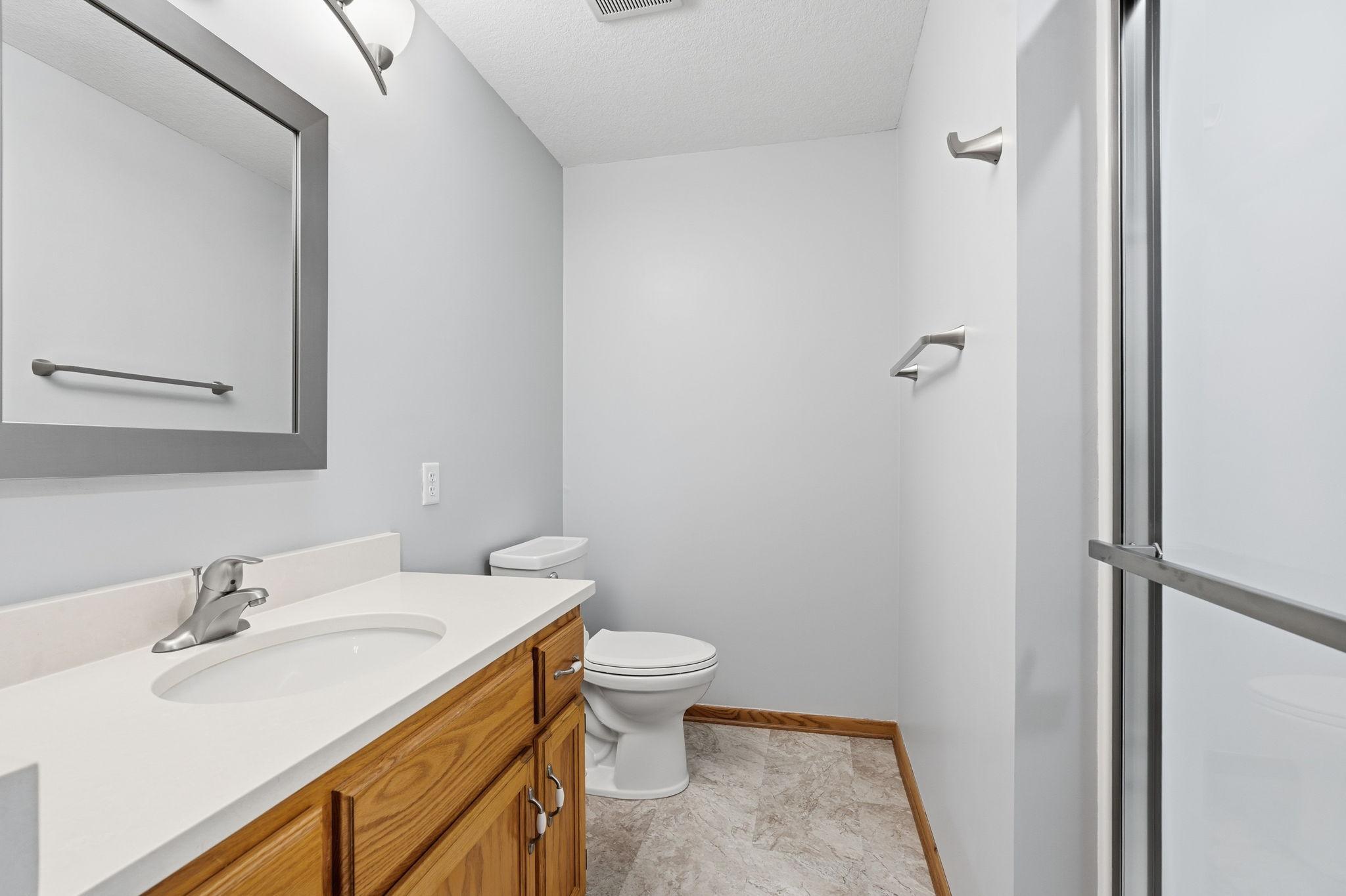 Updated Full Bathroom on main level