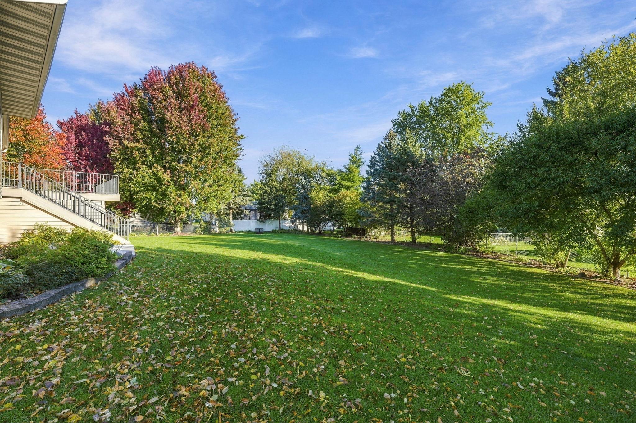 Huge fenced in yard