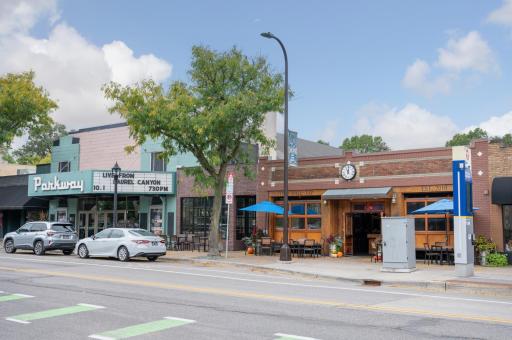 Restaurants, a theatre and local watering holes provide a myriad of options for a night out.