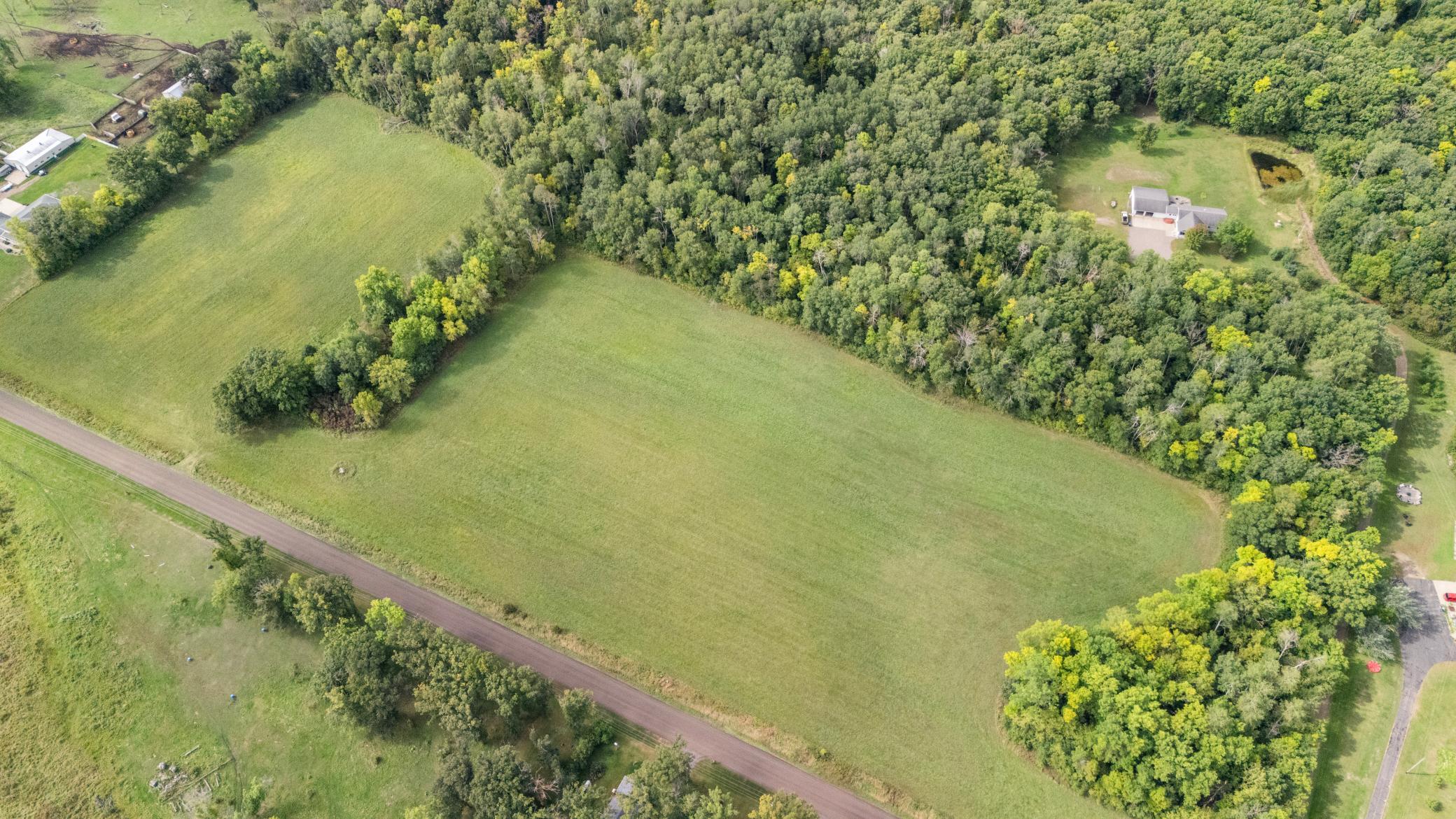 Current view to S of lot