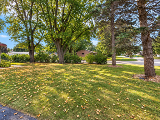 A lot of yard space in the front! Plus your backyard.