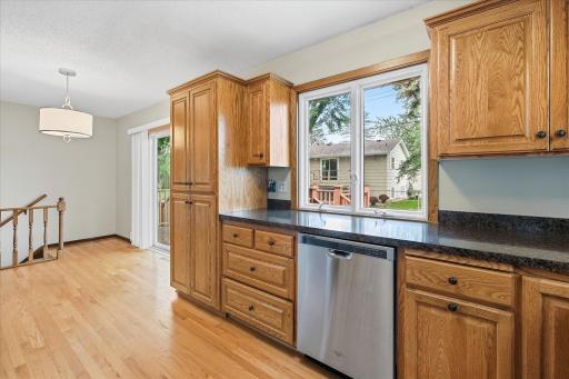 Another view of your kitchen where you can get a look at your backyard.