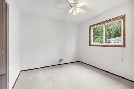 One of three bedrooms on the main level! Three bedrooms on one level is great.