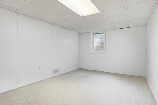 Lower level bedroom which is a nice plus.
