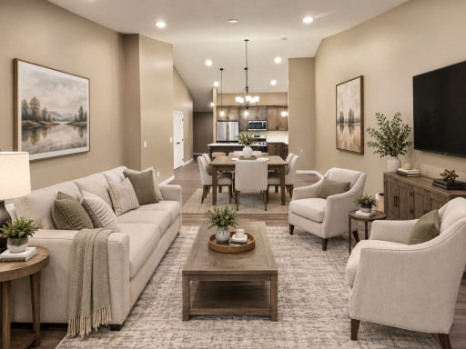 Main Level Staged