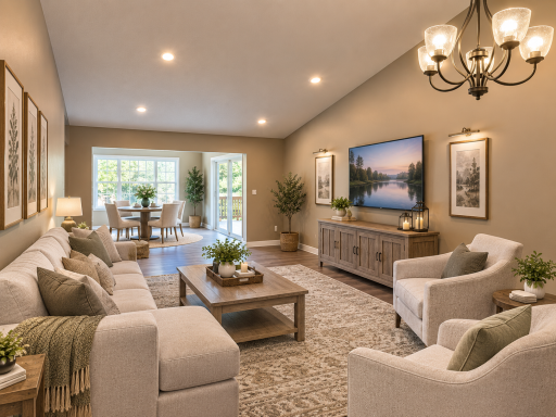 Photo for 414 5th Street S, Maple Lake, MN 55358 - listing #7147904 Virtual Staging Using Sunroom As Dining.png