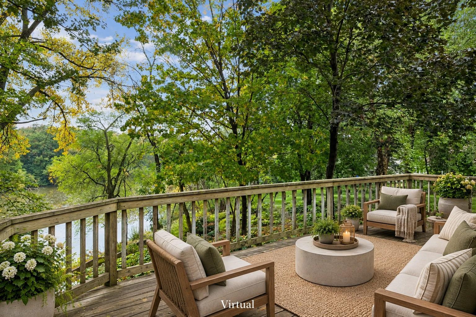 Virtually Staged - Virtually staged to show the potential.