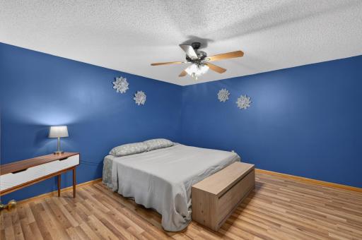 Both bedrooms are impressively sized, with the primary suite offering enough room for a king sized bed + additional furniture, a huge walk-in closet and private bath.