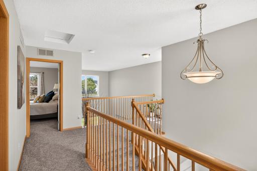 The catwalk separates the Owners Suite from the 2nd bedroom providing privacy to both.