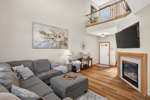 Dramatic vaults and upper level catwalk just adds to the appeal.