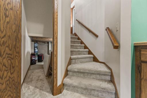 1615 Laurel Ave Wrap a Round Storage under the steps