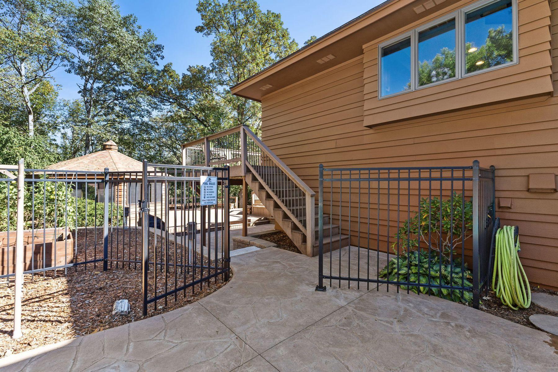 1615 Laurel Ave Seperate Gated area for the pool and poolhouse