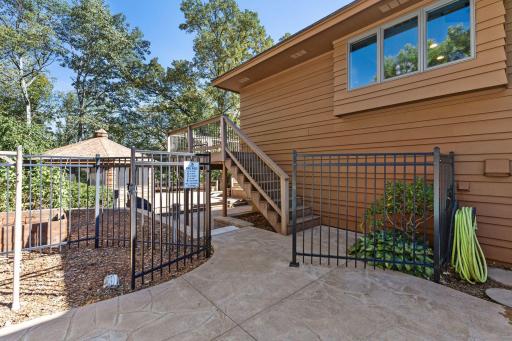 1615 Laurel Ave Seperate Gated area for the pool and poolhouse