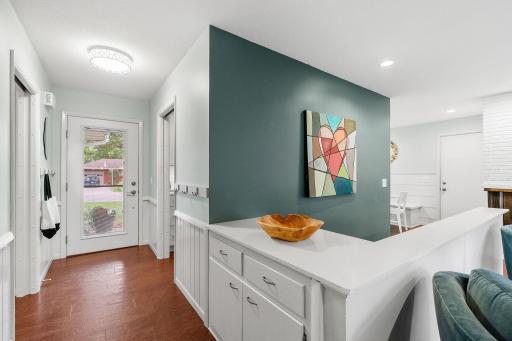Bright entry