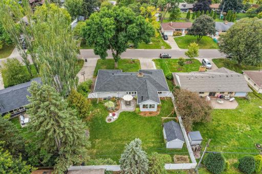 Beautifully landscaped and maintained yard