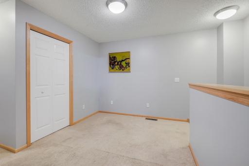 Laundry is behind the closet doors.