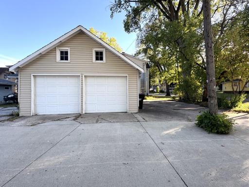 Unit 1 double garage- 2 openers
