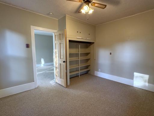 Unit 1 Primary bedroom shelving