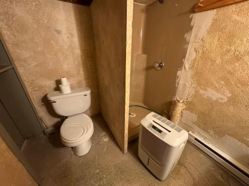 Abandoned lower unit bath