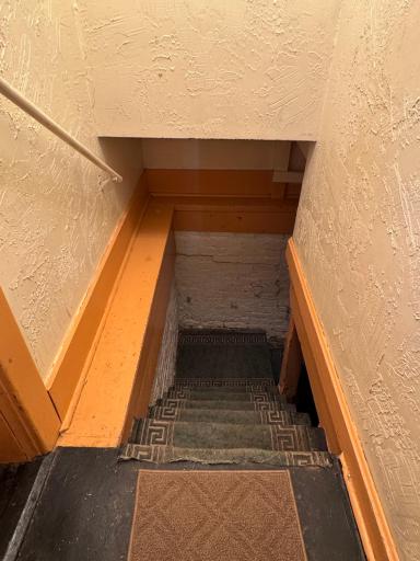 Steps to basement