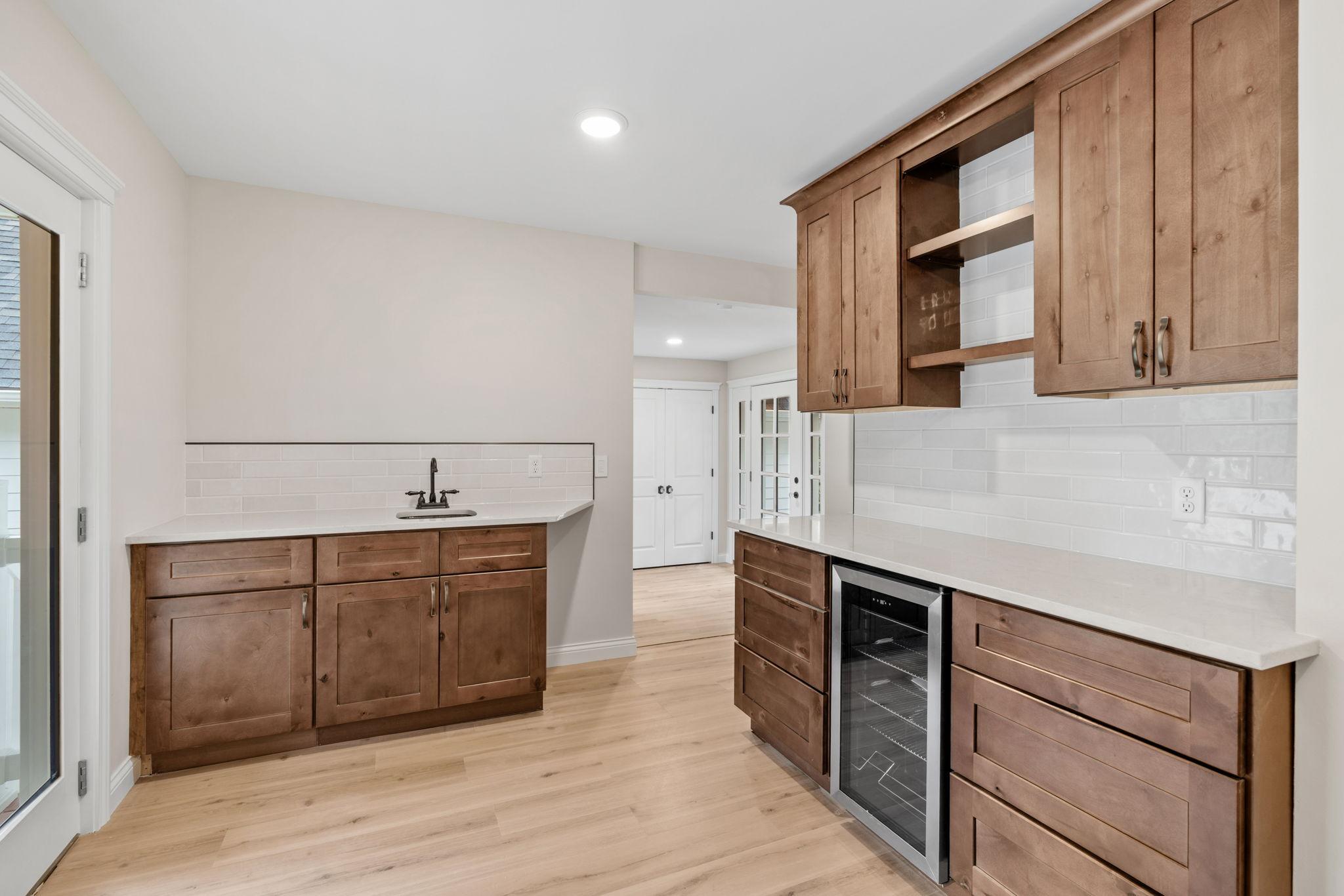 Rear prep kitchen