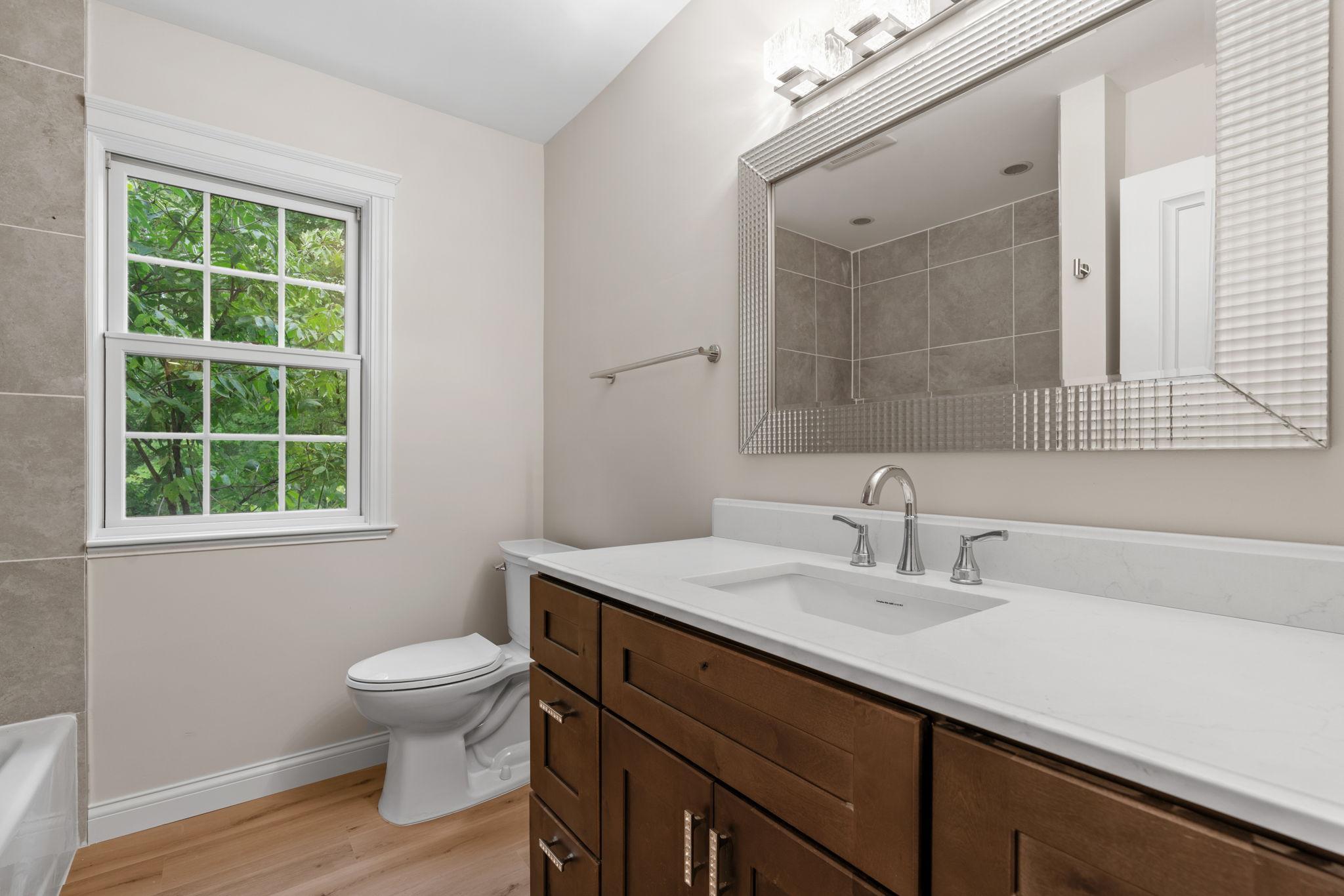 Main level full bathroom