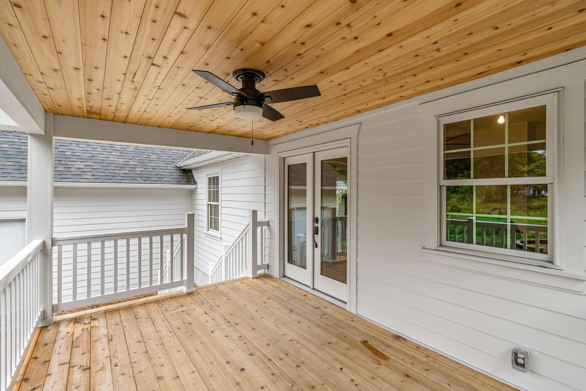 Rear Porch