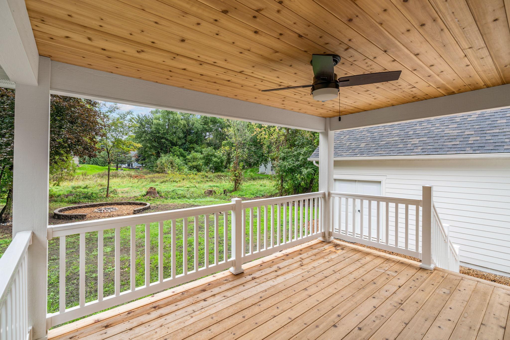 Rear Porch