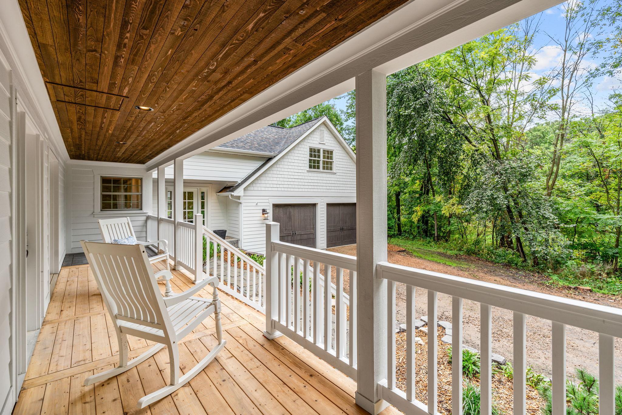 Large front porch