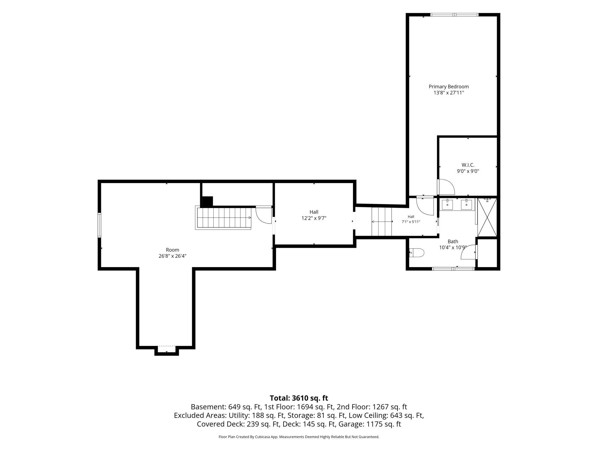 Upper Level Floor Plan