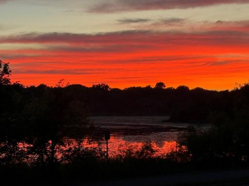 Another vibrant sunset ...
