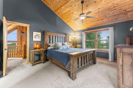 Upper level primary bedroom