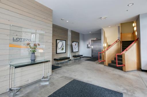 Elevator and Stairs