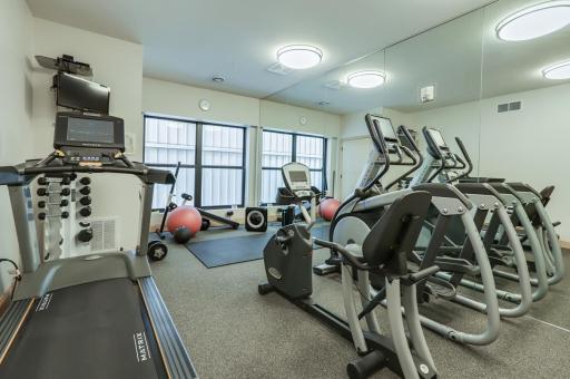 Private Gym in Building