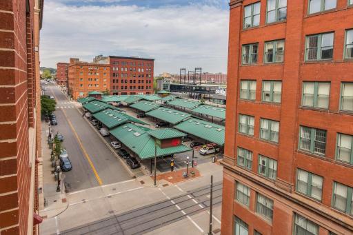 View of Farmers Market
