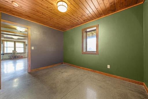 Another view of the second basement bedroom.