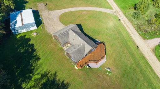 An aerial view of 57317 178th Lane, Good Thunder.