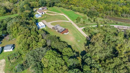 An aerial view of 57317 178th Lane, Good Thunder.