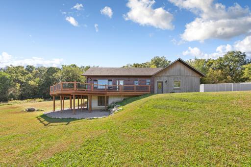 This home offers incredible space inside and out.