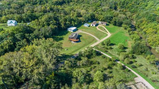 An aerial view of 57317 178th Lane, Good Thunder.