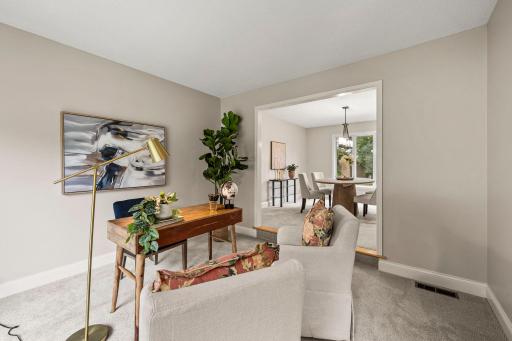 Multiple main-level living spaces make it easy to spread out or bring everyone together.