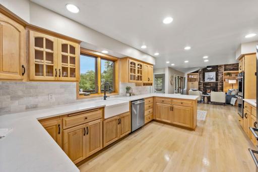 The kitchen is full of character and was completely updated in 2021.