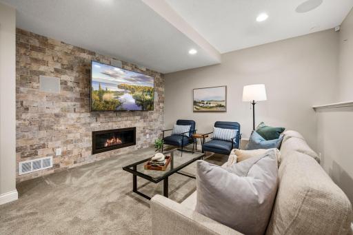 The lower level takes entertaining to another level!