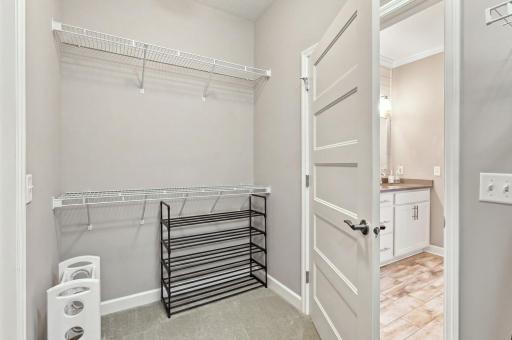 5 panel doors add a modernity to this townhome you'll appreciate