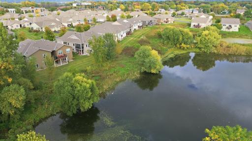 Enjoy seasonal pond views from the east facing rooms