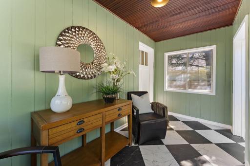 Enjoy the views having your morning coffee or relaxing in the evening from the privacy of your three season porch